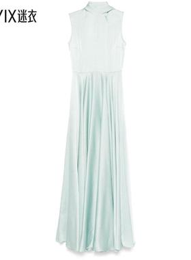 【春夏新品】Solace London Clear 蓝色连衣裙女 迷衣时尚