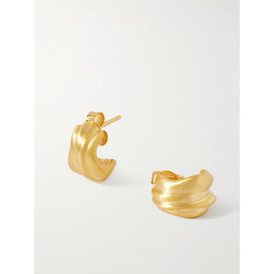 Completedworks 女士 CO 耳环 再生金色朱红色耳环