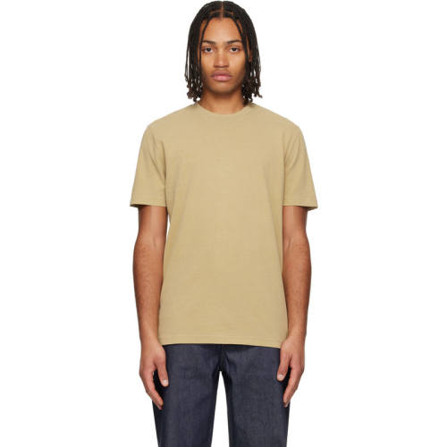 A.P.C. 男士 T恤 驼色 APC Printemps 26