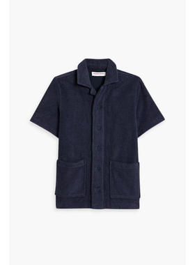 Orlebar Brown 男士 衬衫 Griffith 棉混纺厚绒布衬衫