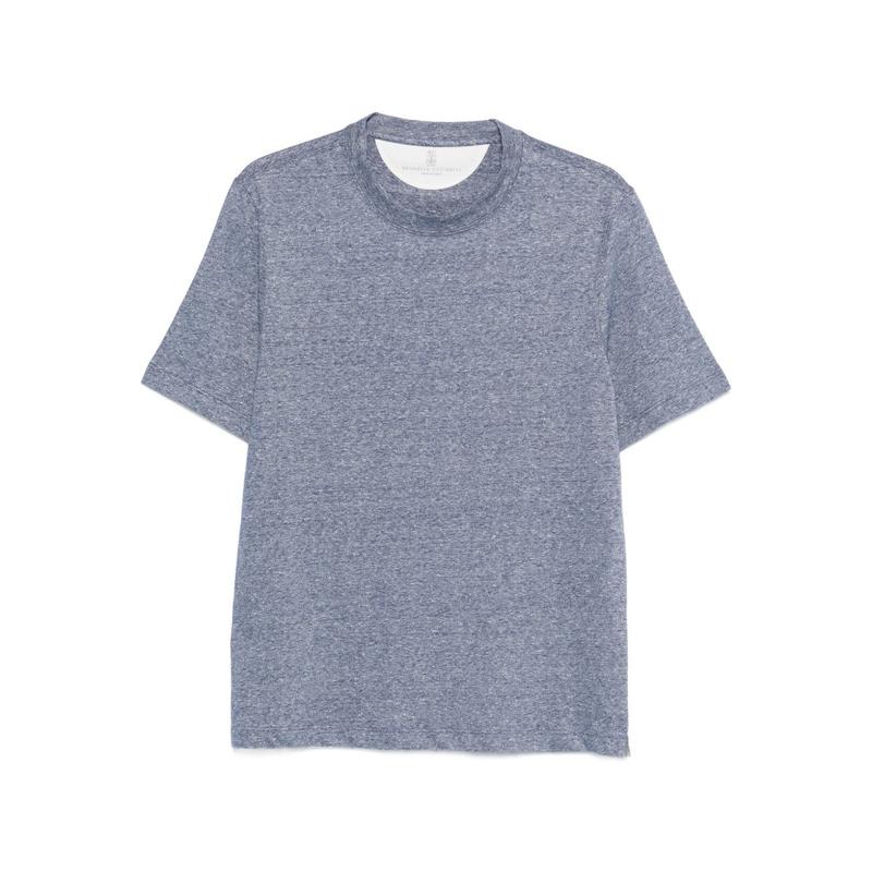 [BC男装]Brunello Cucinelli 男士 26春新品 POLO衫 亚麻混纺T恤