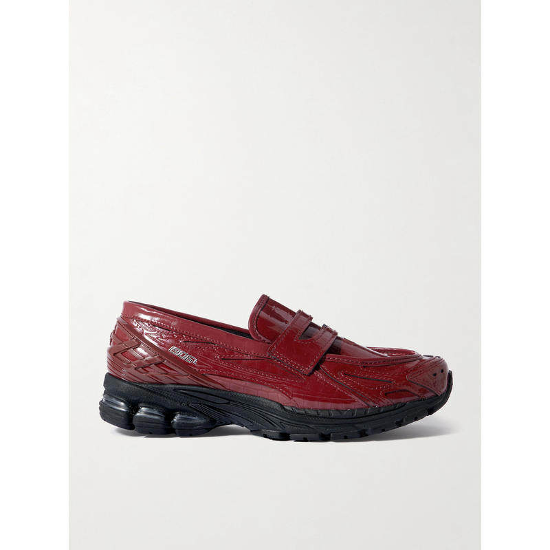 New balance 女士 运动鞋 1906L 皮质橡胶边网纱直入式运动鞋