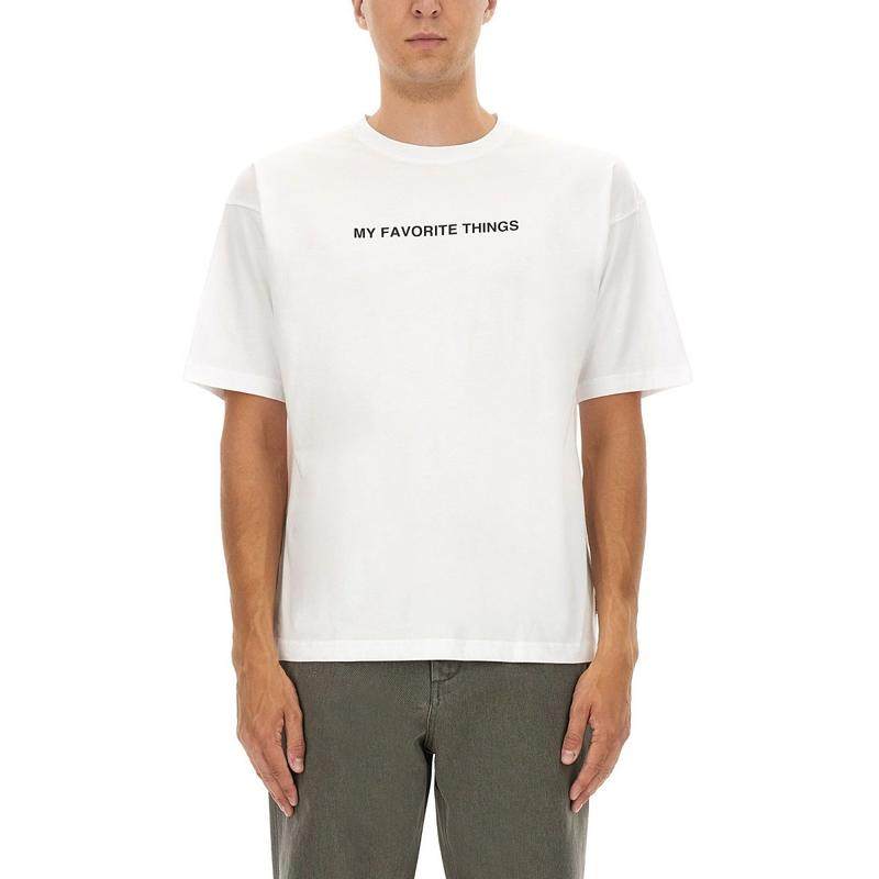 Aspesi 男士 FW25 T恤 我最愛的東西印花圓領T卹