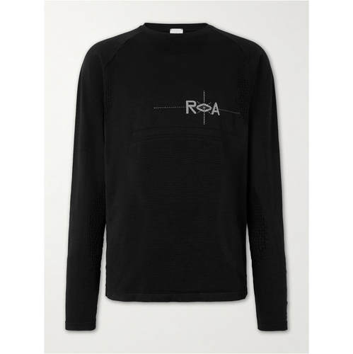 Roa 男士 SS26 运动上衣 SENSIL® Breeze Logo刺绣T恤