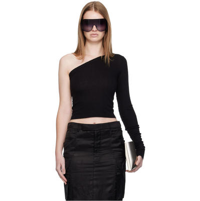 Rick Owens 瑞克·欧文斯 女士 FW25 T恤 黑色 Concordians Ziggy