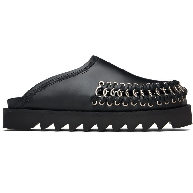 Toga 女士 穆勒鞋 黑色 Hoop Detail Slip-on 穆勒鞋