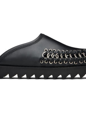 Toga 女士 穆勒鞋 黑色 Hoop Detail Slip-on 穆勒鞋