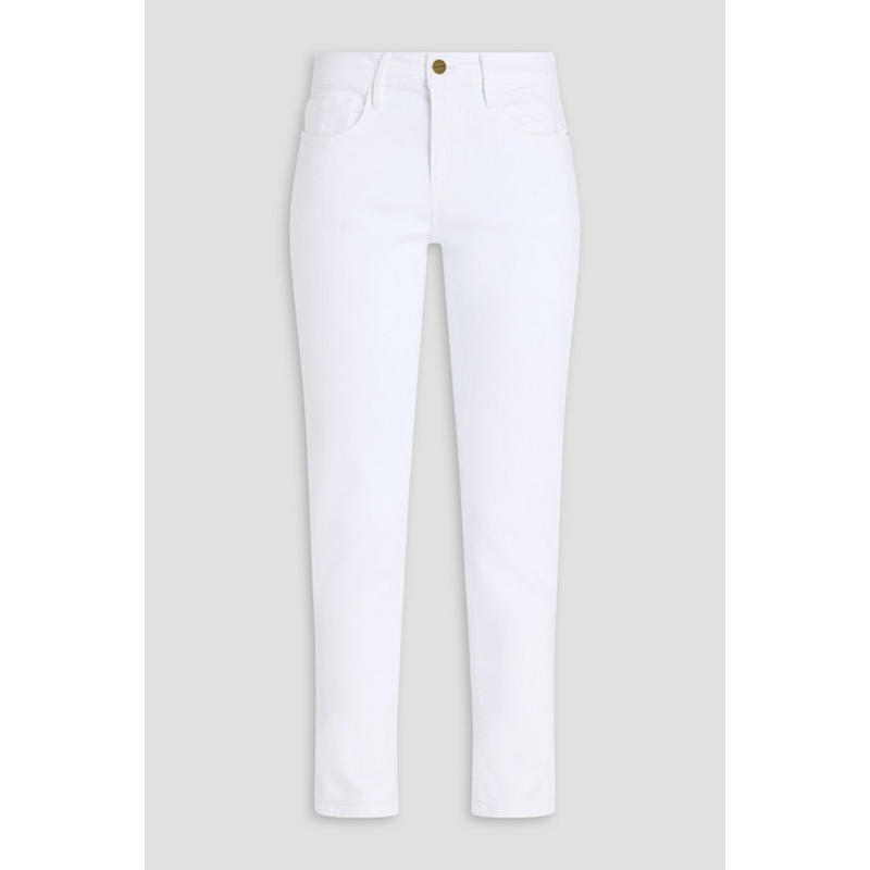 FRAME 女士 牛仔长裤 Le 直筒高腰牛仔裤