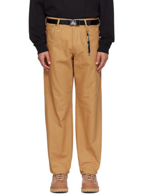 Mastermind Japan 男士 牛仔长裤 黄褐色 Dickies 联名 Duck 长裤