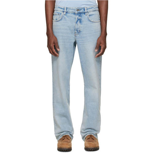 Represent 男士 牛仔长裤 蓝色 Boot Cut 牛仔裤
