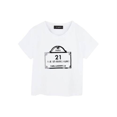 Karl Lagerfeld 卡尔·拉格斐 女童 SS25 T恤 童装