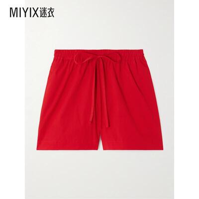 Matteau 女款有机纯棉府绸短裤 迷衣时尚