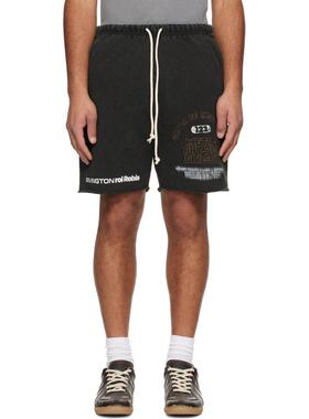 RIVINGTON roi Rebis 男士 短裤 黑色 SF Institute 短裤