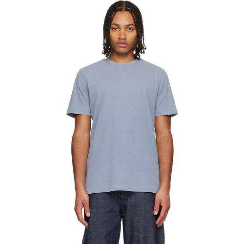 A.P.C. 男士 T恤 蓝色 APC Printemps 26