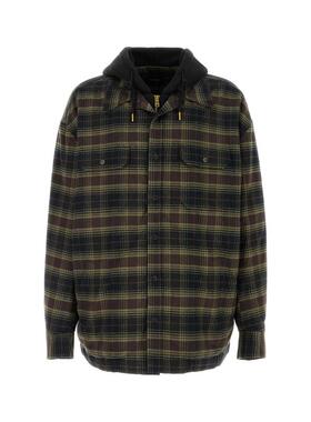 Willy Chavarria 男士 衬衫 flanel Ganadero 刺绣宽松款衬衫