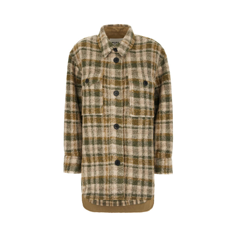 Isabel Marant Étoile 女士 FW24 夹克 多色羊毛混纺夹克