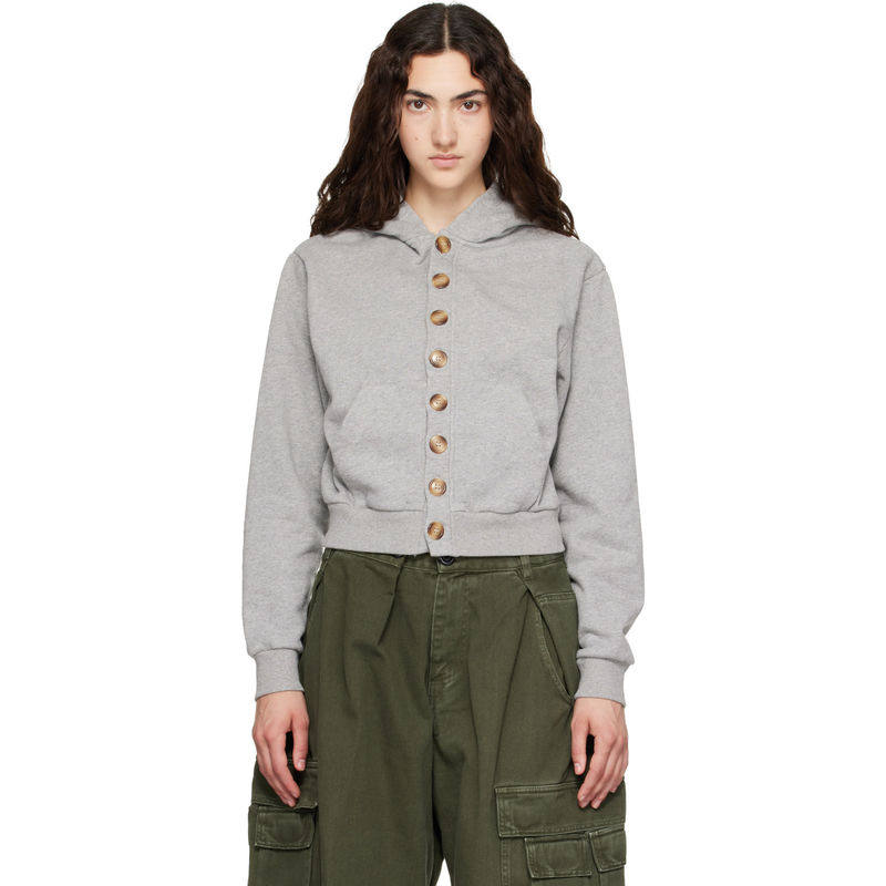 Abra 女士 开衫 灰色 Cardigan 连帽衫图片