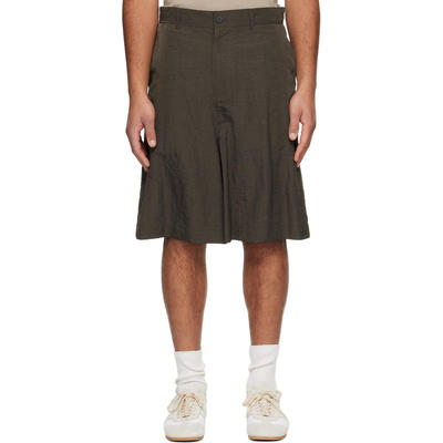 LE17SEPTEMBRE 男士 短裤 棕色百慕大短裤