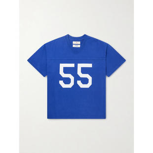 Cherry Los Angeles 男士 T恤 + Wrangler 徽标印花棉针织T恤