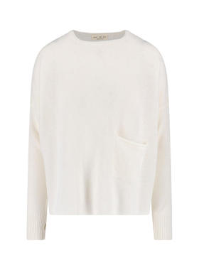 ma' ry' ya 女士 FW25 毛衣 MA'RY'YA 白色毛线衫