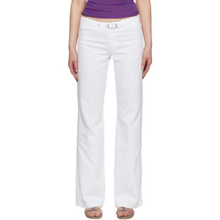 Gimaguas 女士 牛仔长裤 独家发售白色 Nicole 牛仔裤