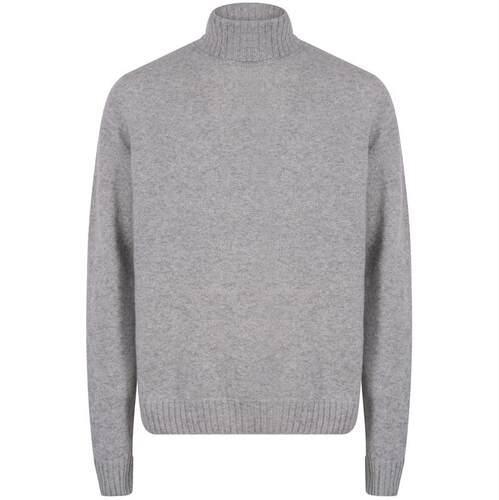 John Smedley 男士 FW25 毛衣 浅灰色毛线衫