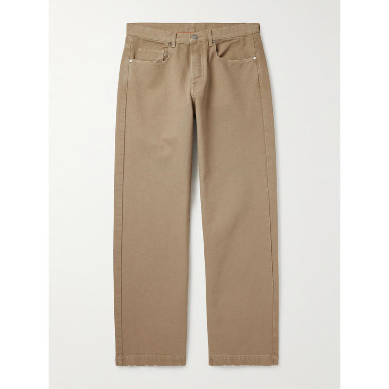 Massimo Alba 男士 SS26 牛仔长裤 Oceano 直筒滚边牛仔裤