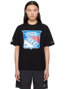 NEIGHBORHOOD 男士 T恤 黑色 BOUNTY HUNTER 联名 S/S-2 T 恤