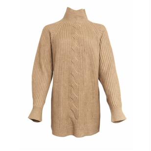 Max Mara 麦斯玛拉 女士 FW25 毛衣 驼色初剪羊毛