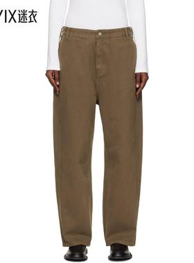 LE17SEPTEMBRE 女款棕色 Side Seam Wide 牛仔裤 迷衣时尚