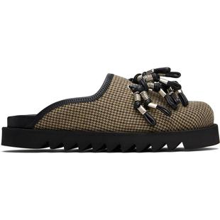 男士 Plaid 穆勒鞋 Mix 棕色 Toga