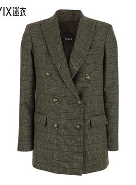 【秋季新品】Plain 女款双排扣西装外套 迷衣时尚