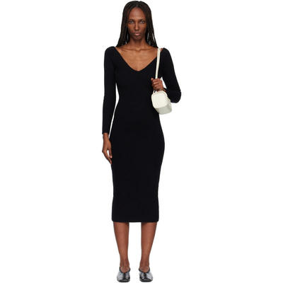 Arch4 女士 中长连衣裙 黑色 Bridgewater 连衣裙