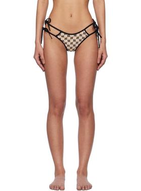 Misbhv 女士 泳裤 米色  黑色 Swim Coquette 比基尼泳裤