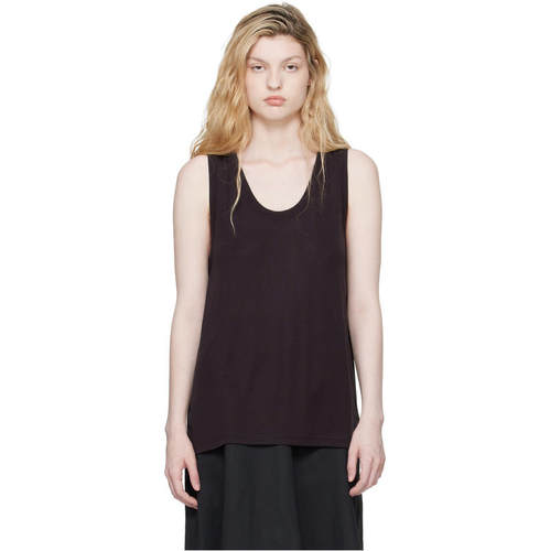 Studio Nicholson 女士 背心 酒红色 Votan Jersey