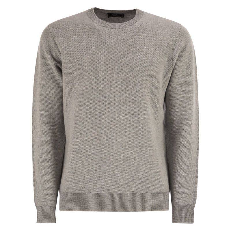 Peserico 男士 FW25 毛衣 羊毛羊绒套头衫