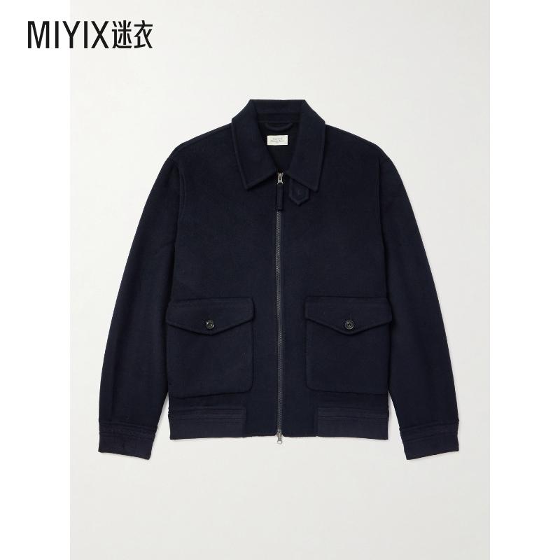 Hartford 男款Doug 双面羊毛混纺夹克 迷衣时尚