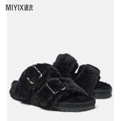 女款 Arizona 毛羊皮凉鞋 Birkenstock勃肯 迷衣时尚