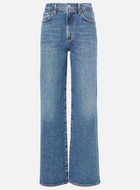 AGOLDE 阿戈尔德 女士 牛仔长裤 Harper 中腰阔腿牛仔裤