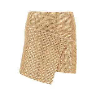 半身裙 FW22 精饰粘胶纤维混纺迷你半身裙 女士 ANDREĀDAMO