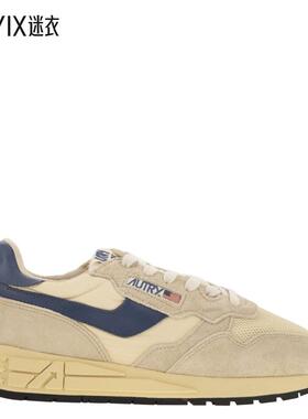 Autry 男款REELWIND - and technical textile 绒面革训练运动鞋