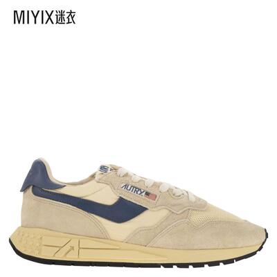 Autry 男款REELWIND - and technical textile 绒面革训练运动鞋