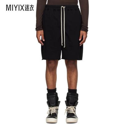 Rick Owens瑞克欧文斯 男款黑色 Concordians Boxers 短裤 迷衣时