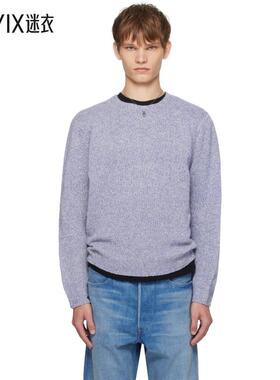 Auralee 男款紫色 Airy Silk Wool Knit 毛衣 迷衣时尚