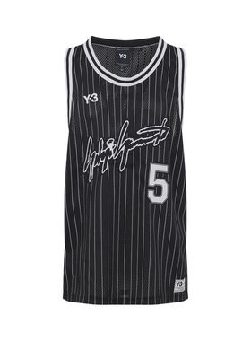 Y-3 男士 SS26 背心 ELITE 5 BBALL J PET 黑色上衣