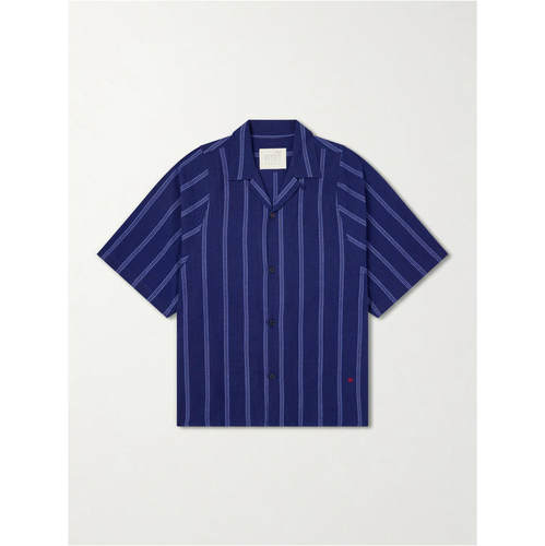 KARDO 男士 FW26 衬衫 Yusuke Camp-Collar 条纹棉质