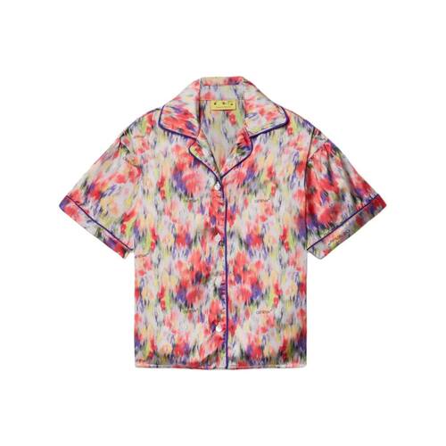 Off-White 男童 SS25 衬衫 米白多色童装