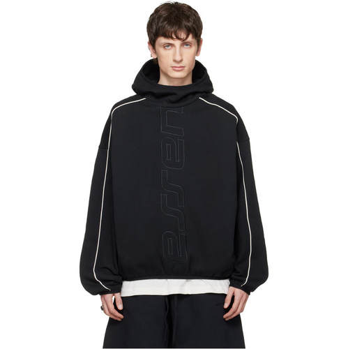 Essentials 男士 卫衣 黑色 Active Trace Modern Fleece 连帽衫