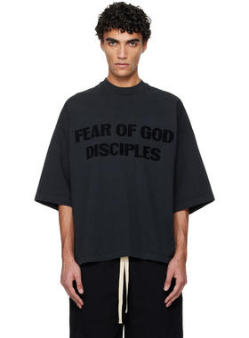 Fear Of God 男士 T恤 黑色 Relaxed Power 25 T 恤