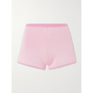 Del 条纹针织短裤 Mar 短裤 女士 Calle